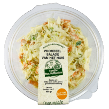 Verse voordeelsalade, waldorfsalade of salade van het huis